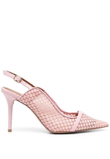 Malone Souliers Pumps Marion con cinturino posteriore 85mm - Rosa