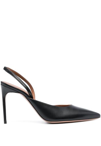 Malone Souliers Gillian 100mm sling-back pumps - Nero