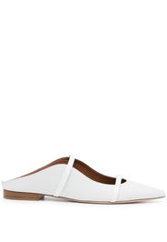 Malone Souliers Mules con cinturino - Bianco