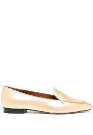 Malone Souliers Bruni metallic leather loafers - Oro