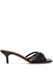 Malone Souliers Penn mesh mules - Nero