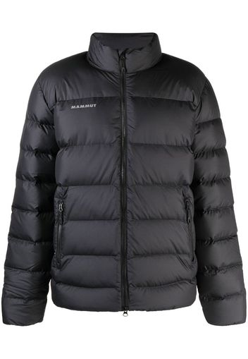 Mammut logo-print puffer jacket - Nero