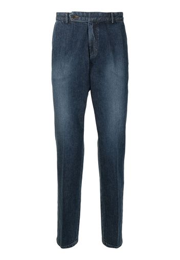 Man On The Boon. Jeans dritti - Blu