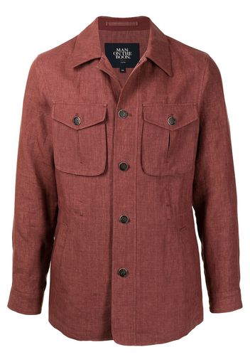 Man On The Boon. Giacca-camicia - Rosso