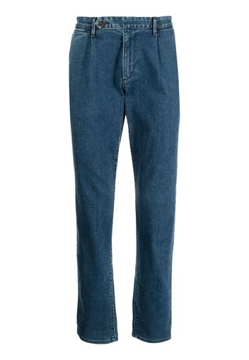 Man On The Boon. Jeans slim - Blu