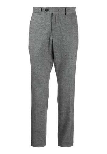 Man On The Boon. tapered-leg chino trousers - Grigio