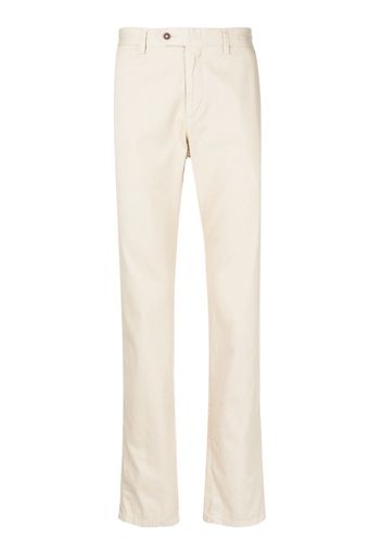 Man On The Boon. Pantaloni dritti slim - Marrone