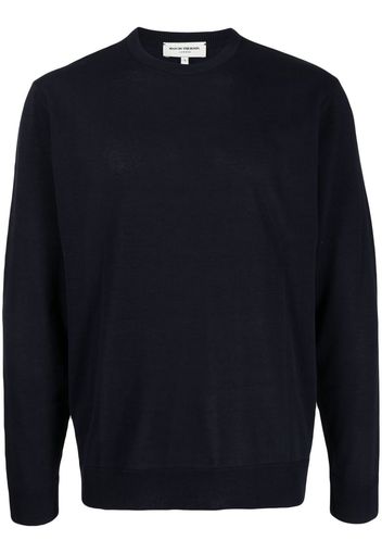 Man On The Boon. crew neck pullover sweatshirt - Blu