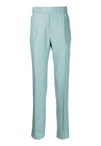 Man On The Boon. Pantaloni sartoriali dritti - Verde