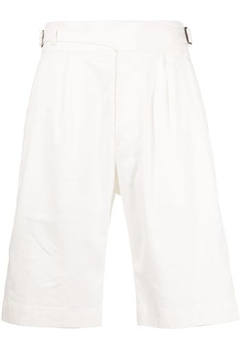 Man On The Boon. Shorts con cintura - Bianco