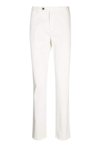 Man On The Boon. slim-fit chino trousers - Bianco