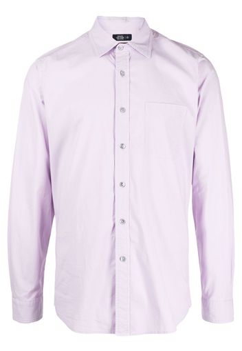 Man On The Boon. long-sleeve cotton-blend shirt - Viola