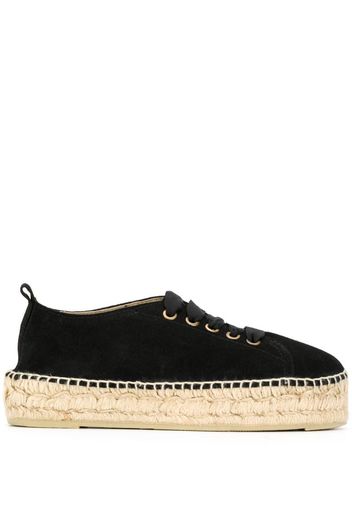 platform lace-up espadrilles