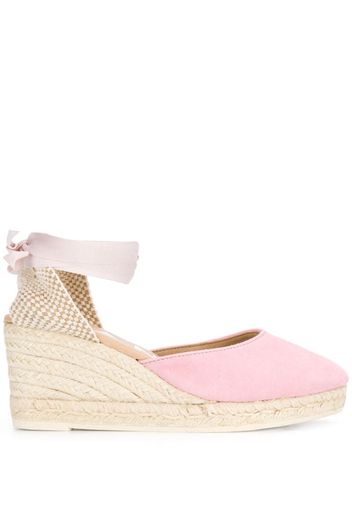 lace-up wedge espadrilles