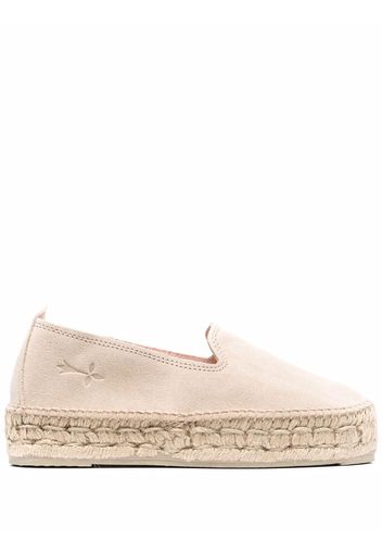 Manebi slip-on platform espadrilles - Toni neutri