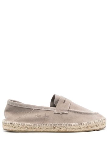 Manebi Vintage suede espadrilles - Toni neutri