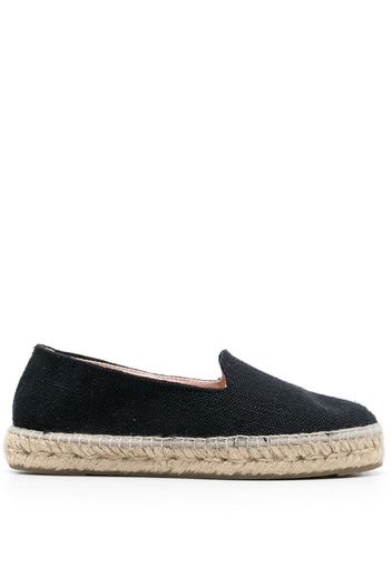 Manebi 26mm chunky slip-on espadrilles - Nero