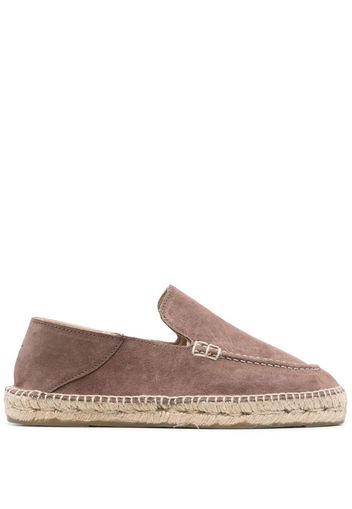 Manebi suede slip-on espadrilles - Marrone