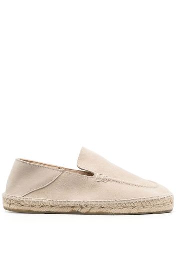 Manebi jute-sole suede espadrilles - Toni neutri