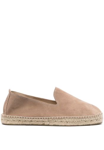 Manebi jute-sole suede espadrilles - Toni neutri