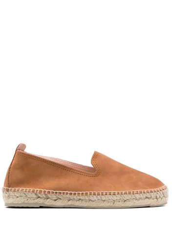 Manebi Hamptons leather espadrilles - Marrone