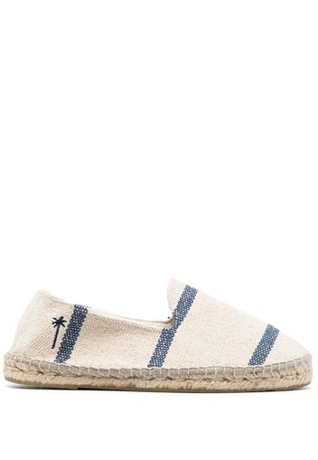 Manebi Espadrilles a righe - Toni neutri