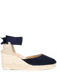 lace-up wedge espadrilles