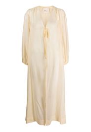 Manebi Goias cotton-silk dress - Giallo