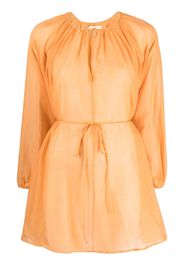 Manebi Minorca cotton-silk dress - Arancione