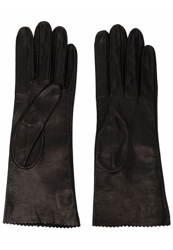 Manokhi slip-on leather gloves - Nero