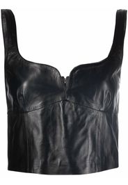 Jil Sander Top smanicato - Toni neutri