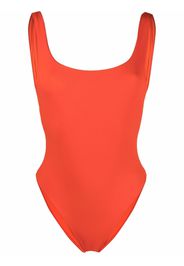 Manokhi scoop-neck swimsuit - Arancione