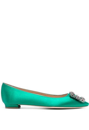 Manolo Blahnik Ballerine Hangisi - Verde