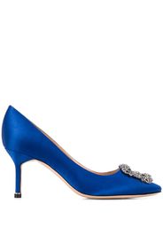 Hangisi 70 jewel-buckle pumps