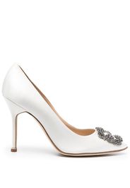 Manolo Blahnik Hangisi 90mm pumps - Bianco