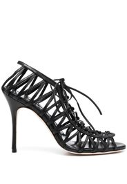 Manolo Blahnik Hamzana 110mm strappy sandals - Nero