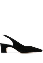 Manolo Blahnik Pumps con cinturino posteriore - Nero