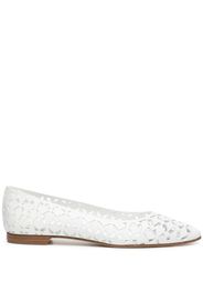 Manolo Blahnik Pumps Gelista con dettaglio cut-out - Bianco