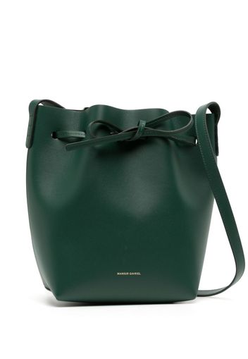 Mansur Gavriel mini bucket bag - Verde