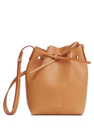 Mansur Gavriel Mini leather bucket bag - Arancione