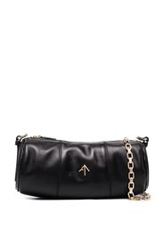 Manu Atelier Cylinder shoulder bag - Nero