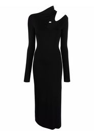 MANURI Bambina On A Saturday Night cut-out dress - Nero