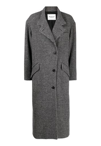 MARANT ÉTOILE Sabine single-breast wool coat - Grigio