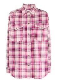 MARANT ÉTOILE Camicia a quadri Lony - Rosa