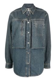 MARANT ÉTOILE Giacca-camicia denim - Blu