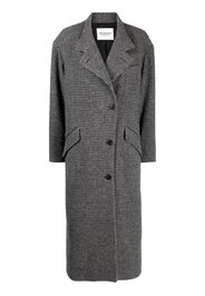 MARANT ÉTOILE Sabine single-breast wool coat - Grigio