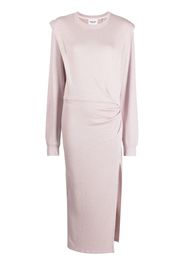 MARANT ÉTOILE Mafalda long-sleeve maxi dress - Rosa