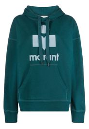 MARANT ÉTOILE Mansel organic-cotton hoodie - Blu