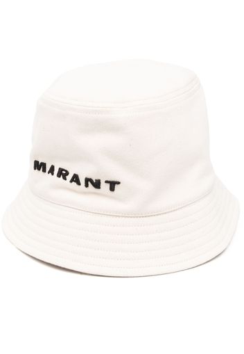 MARANT logo-embroidered bucket hat - Toni neutri