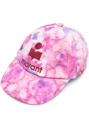 MARANT logo-embroidered tie-dye cap - Rosa